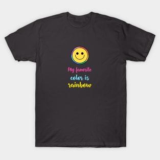 Rainbow color T-Shirt